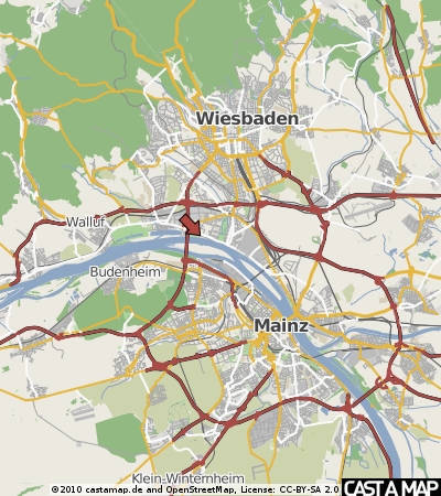 WKV Anfahrtsbeschreibung Übersicht - Wiesbaden-Mainz